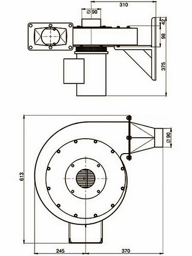 Leister Вентилятор RBR