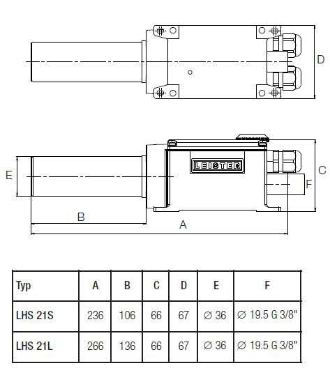  Leister LHS 21L  21S